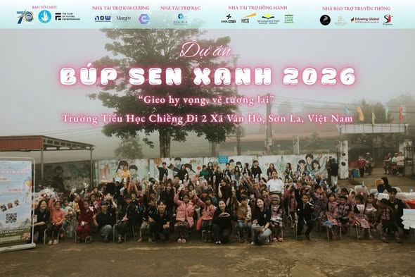 BÚP SEN XANH 2026 - Khi yêu thương được gửi trao từ những điều giản dị