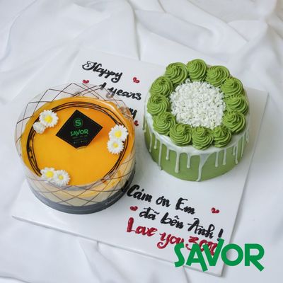 Combo 2 bánh sinh nhật mini