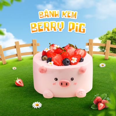 SCake banh-kem-berry-piggy