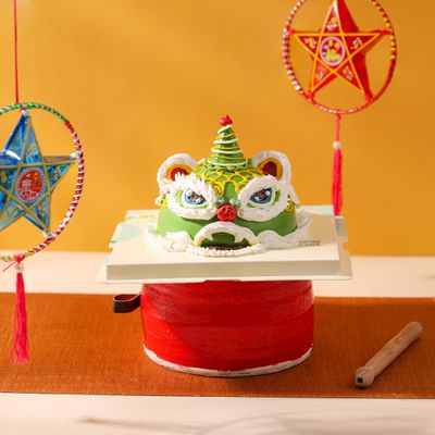 SCake banh-kem-dau-lan-mau-xanh-la-0