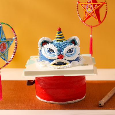 SCake banh-kem-dau-lan-mau-xanh-lam-0