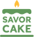 Logo Savor Cake Xanh