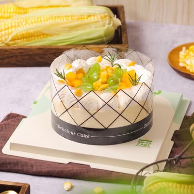 Mousse bắp hoa quả tươi