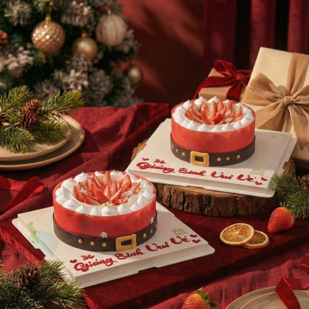 SCake mousse-sua-chua-dau-tay-giang-sinh-2025