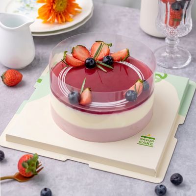 Mousse sữa chua việt quất